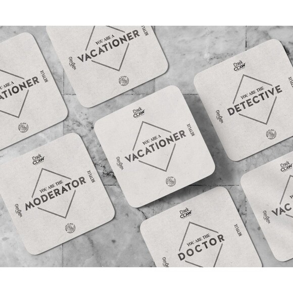 Crack the Claw, Murder Mystery Game - White Claw Netflix Glass Onion Knives Out - Picture 6 of 6